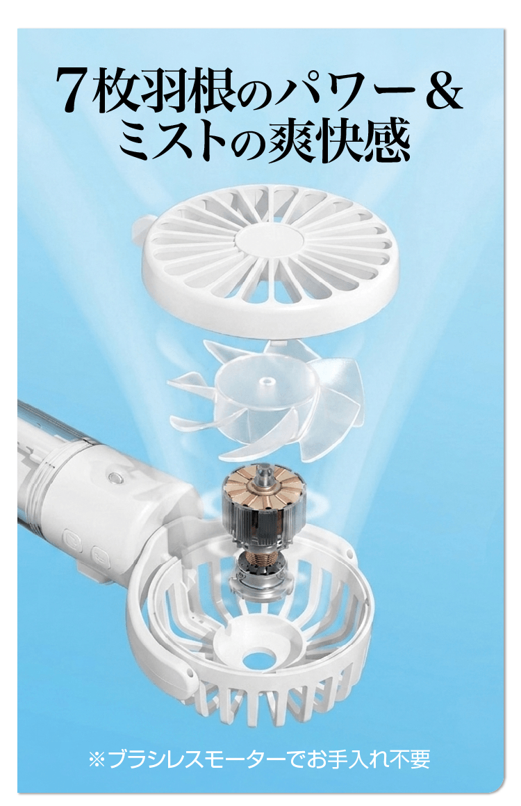 携帯扇風機